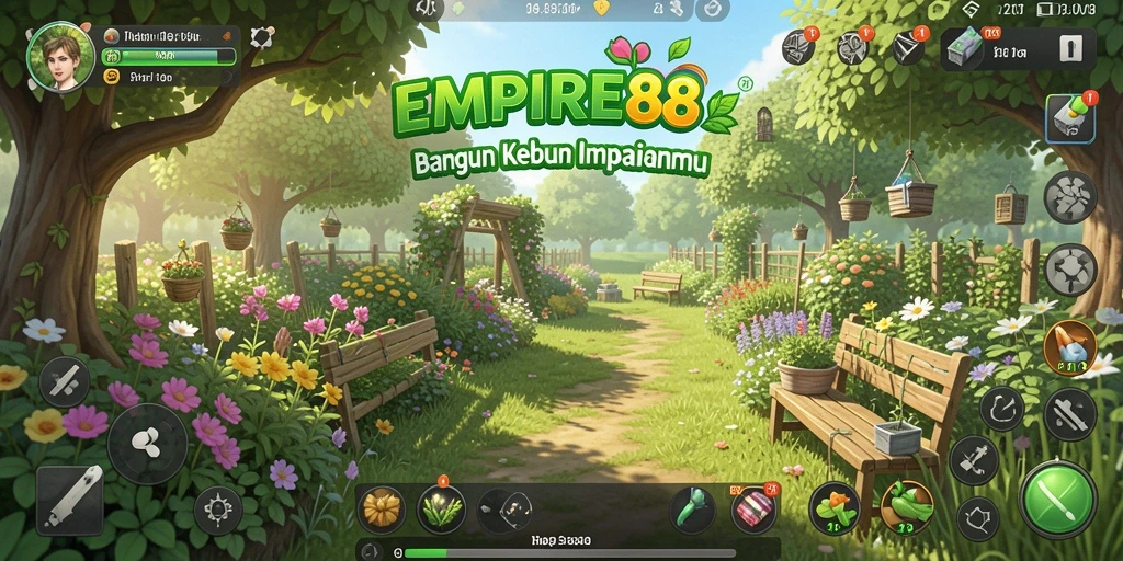 Gameplay seru di EMPIRE88 dengan lahan pertanian yang luas.