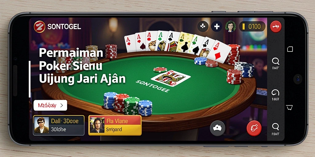 Screenshot gameplay SERU di aplikasi SONTOGEL.